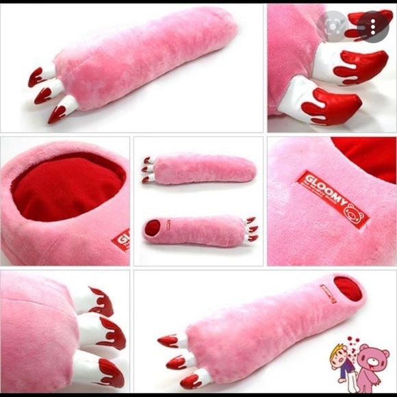 NEW - rare huge Gloomy Bear Arm Pillow 32” long - New Condition - Picture 3 of 7